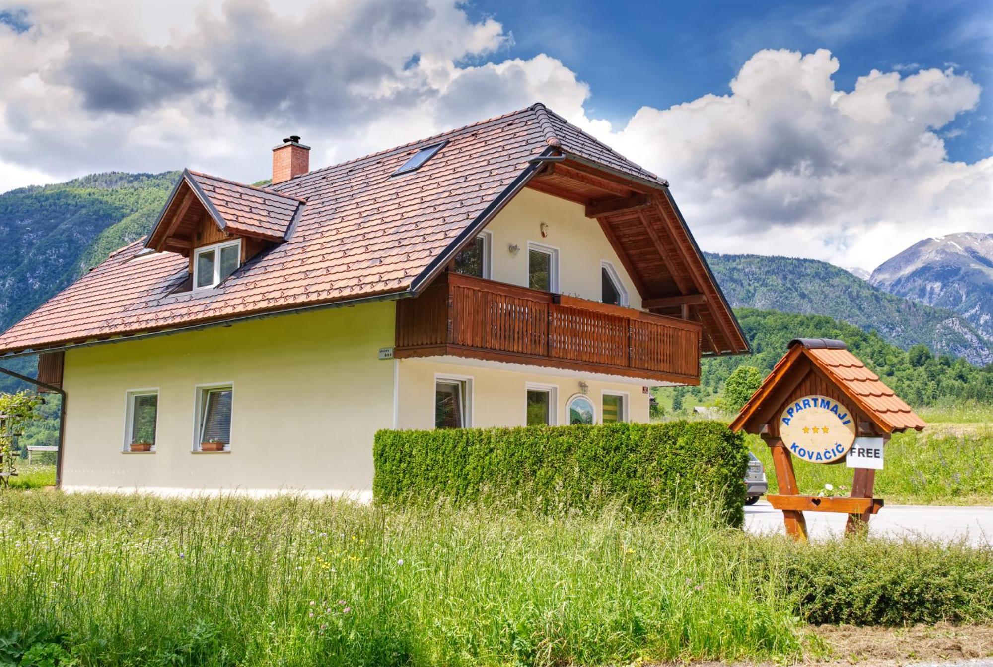 Apartments Kovacic Бохинь Экстерьер фото