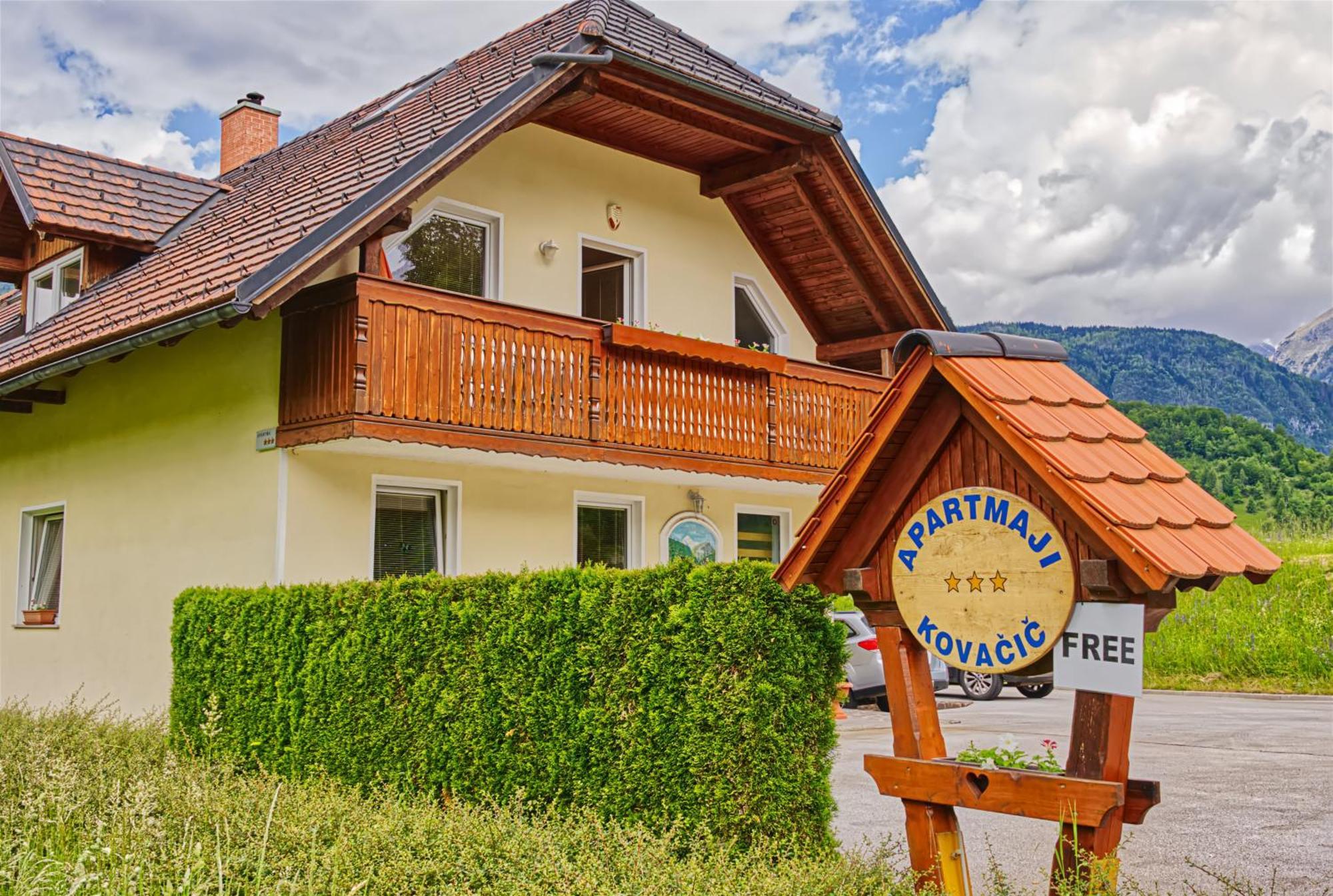 Apartments Kovacic Бохинь Экстерьер фото